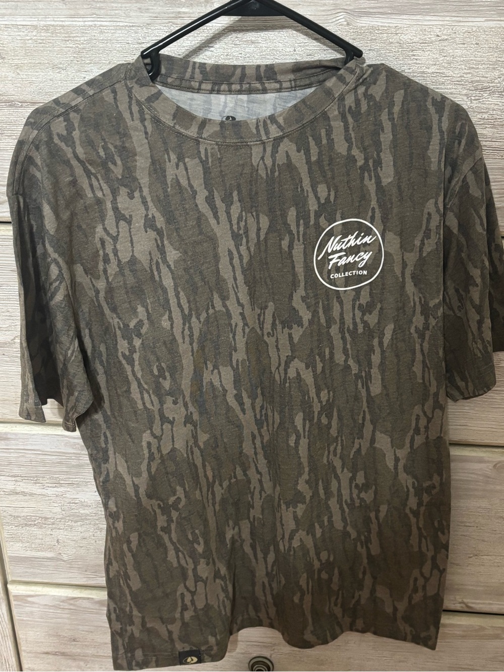 Nuthin’ Fancy Collection - Men's Camo Short Sleeve Tee